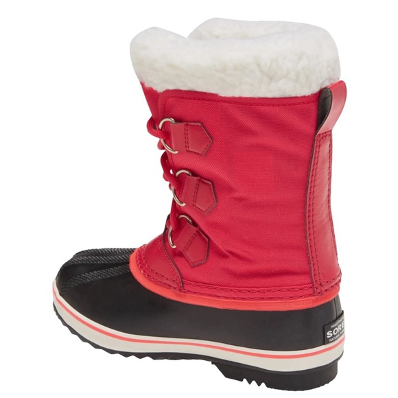 Sorel | Kids' Yoot Pac Waterproof Snow Boot in Bright Rose - Picture 14 of 16